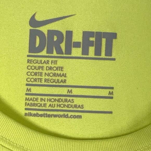 Nike dri fit long sleeve athletic shirt, size medium ￼ - Picture 3 of 8